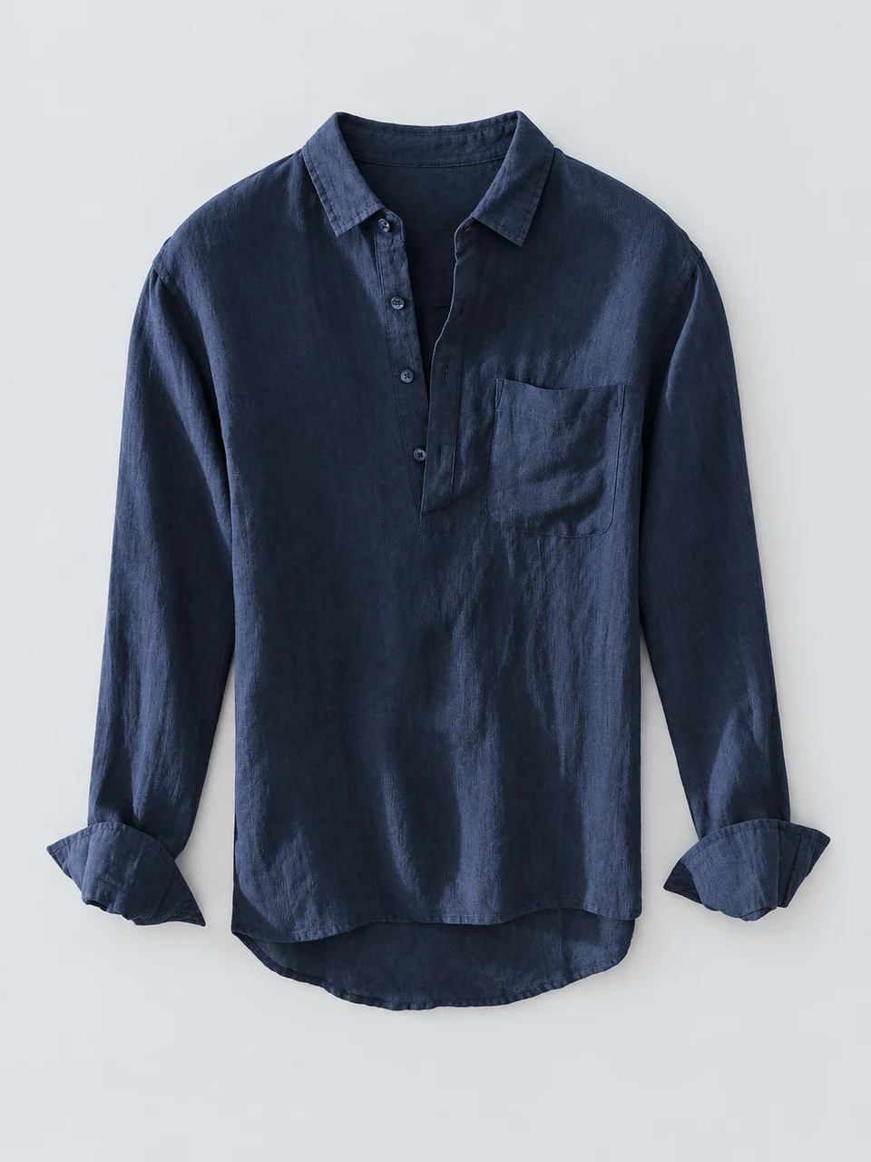 Blake Shirt — Navy Blue — Product photograph