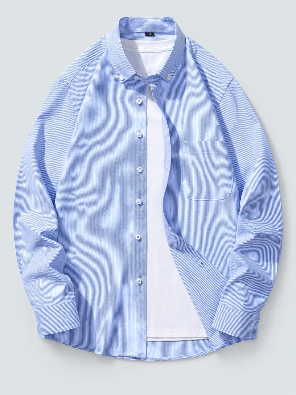 Nolan Shirt — Light Blue — Product photograph