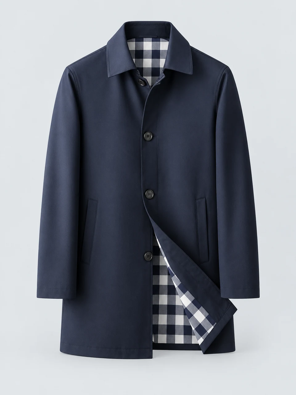 Nolan Jacket — Navy Blue — Product photograph