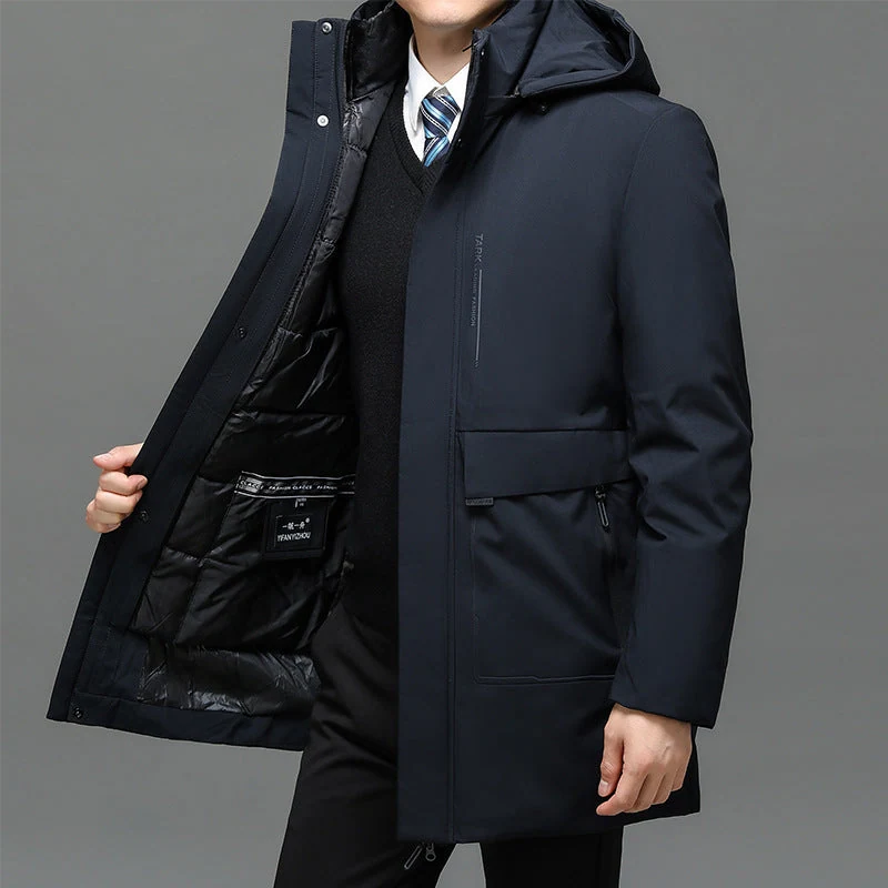 Dean Jacket — Navy Blue — Product photograph
