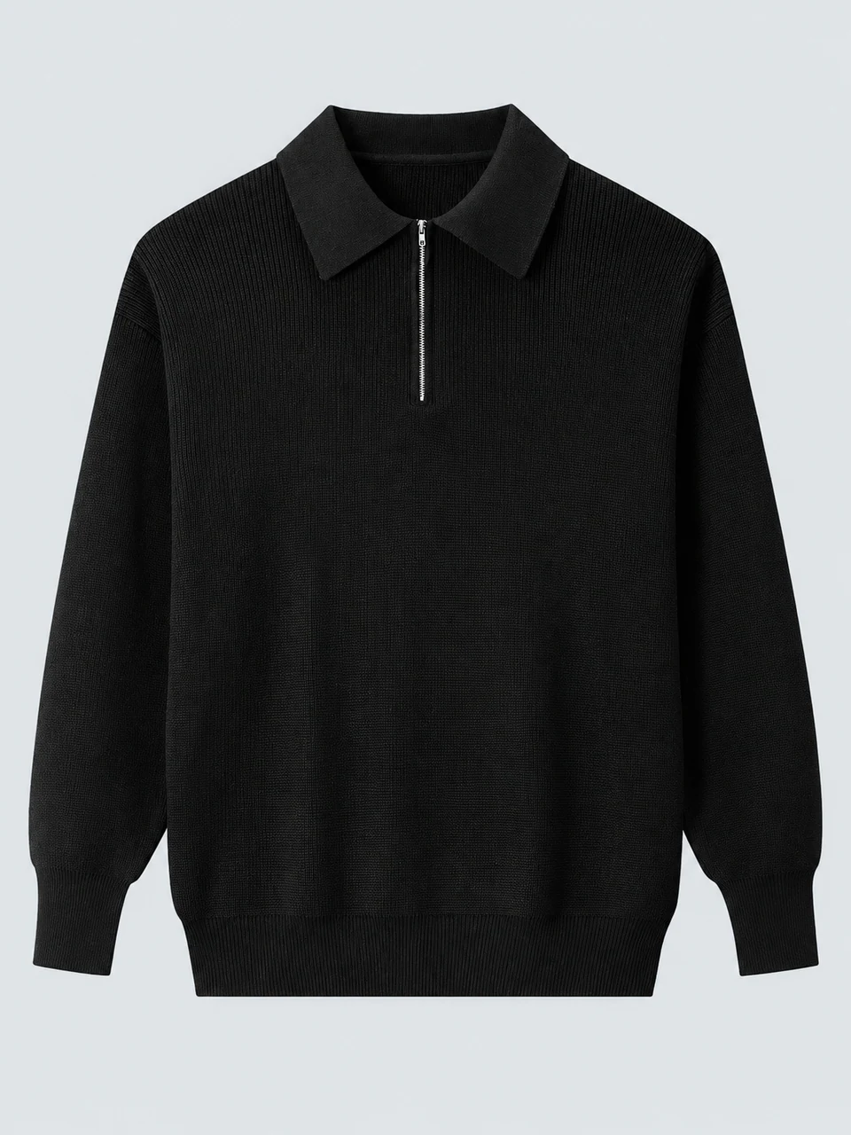 Jude Sweater — Black — Product photograph